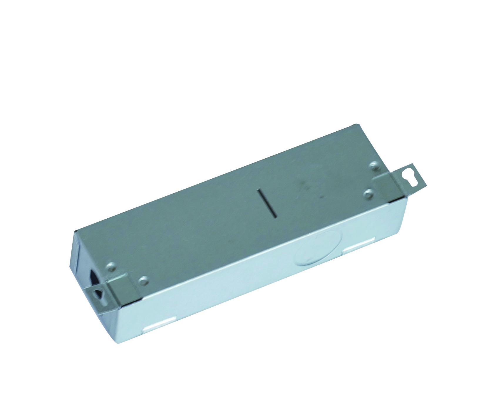 LED panel lights installed in modern office commercial lighting